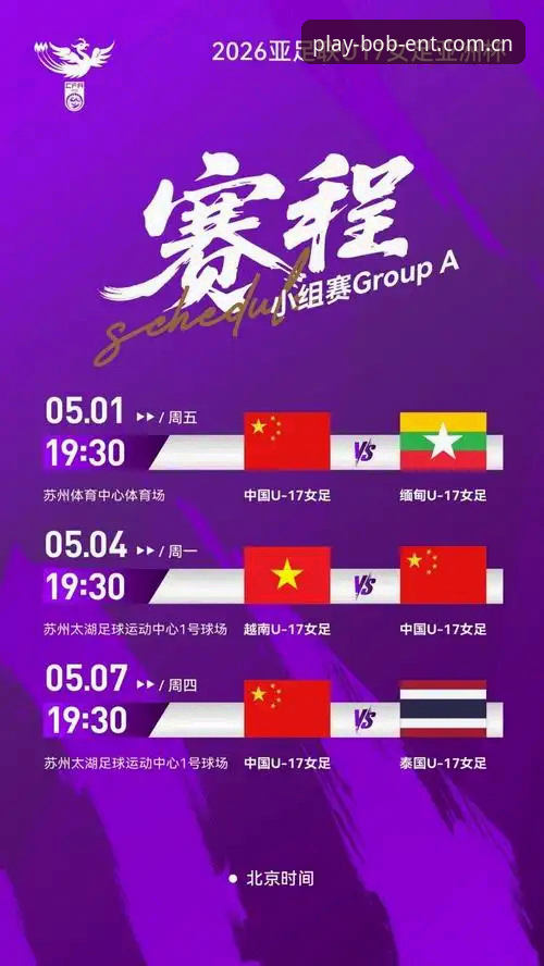bob娱乐怎么样 U17世界杯抽签揭晓!中国男女足出线前景最新动态在bob体育平台深度解析